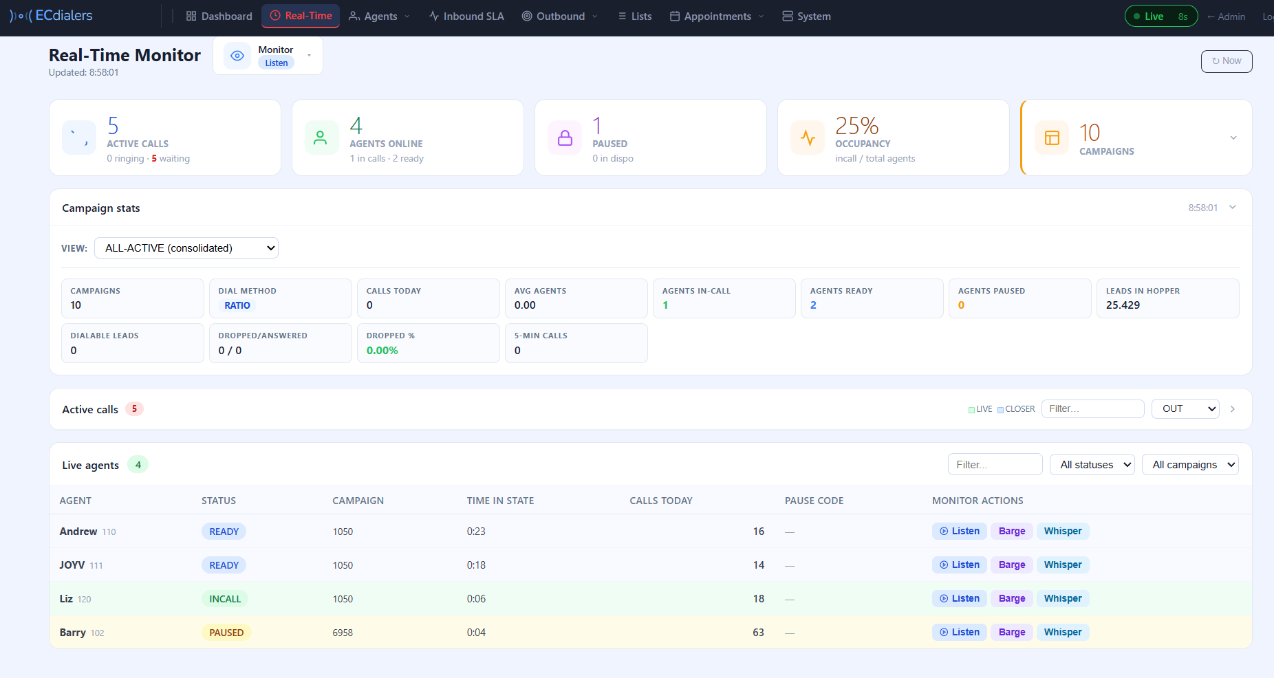Real-Time Monitor